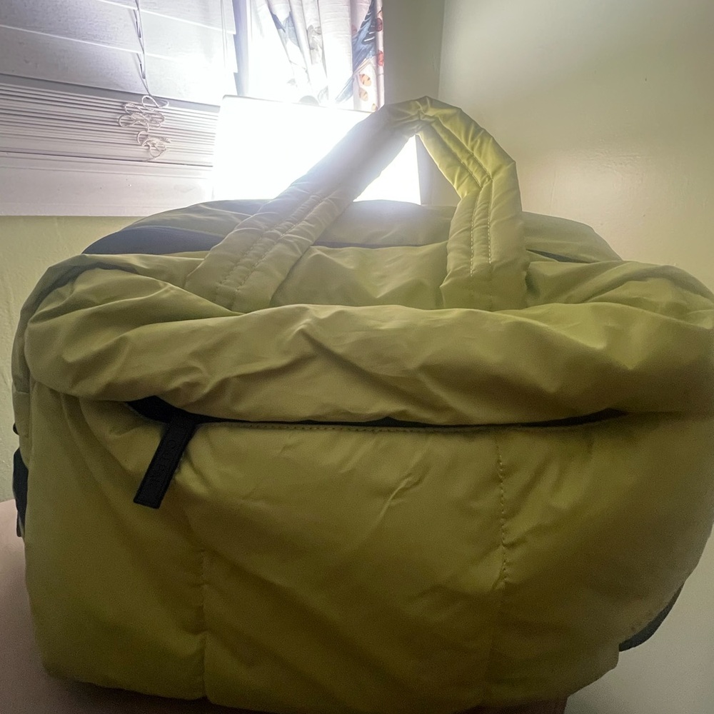 Calpak Lukka Duffel Celery Color
